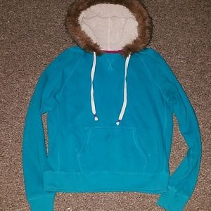 So Hoodie w/fur hood